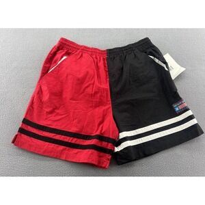 VTG McGregor Shorts Men's Large Red Black Color Block Cotton 90s